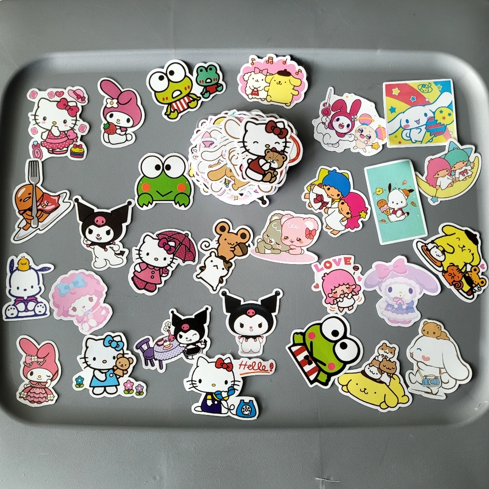 100pc Sanrio Character Stickers